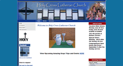 Desktop Screenshot of holycrosslife.org